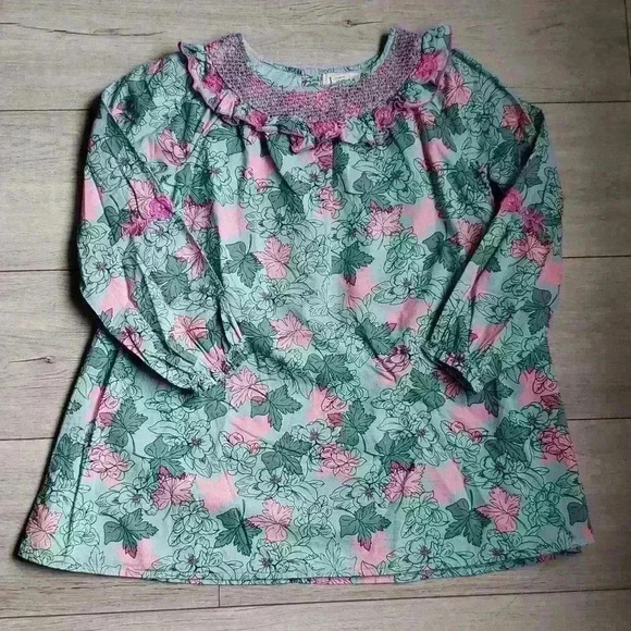 Peek Other - Peek Girls Floral Dress Size 6/7